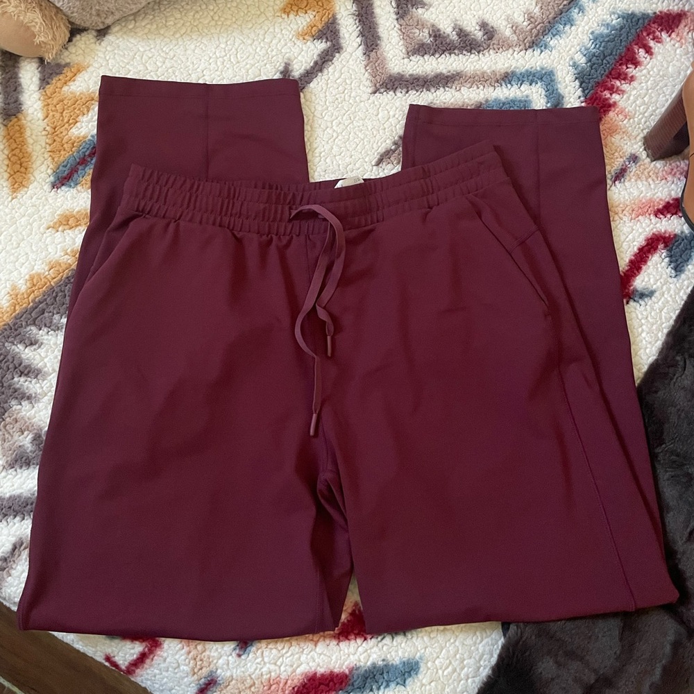 Baleaf Women's Burgundy Joggers